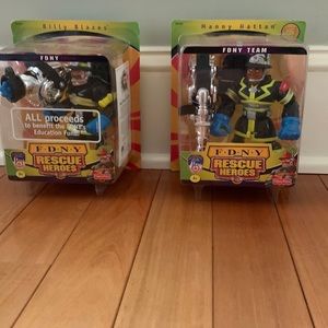 Vintage 2001 FDNY Rescue Heroes
